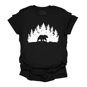 TSHIRT COL ROND | Ours sous les étoiles