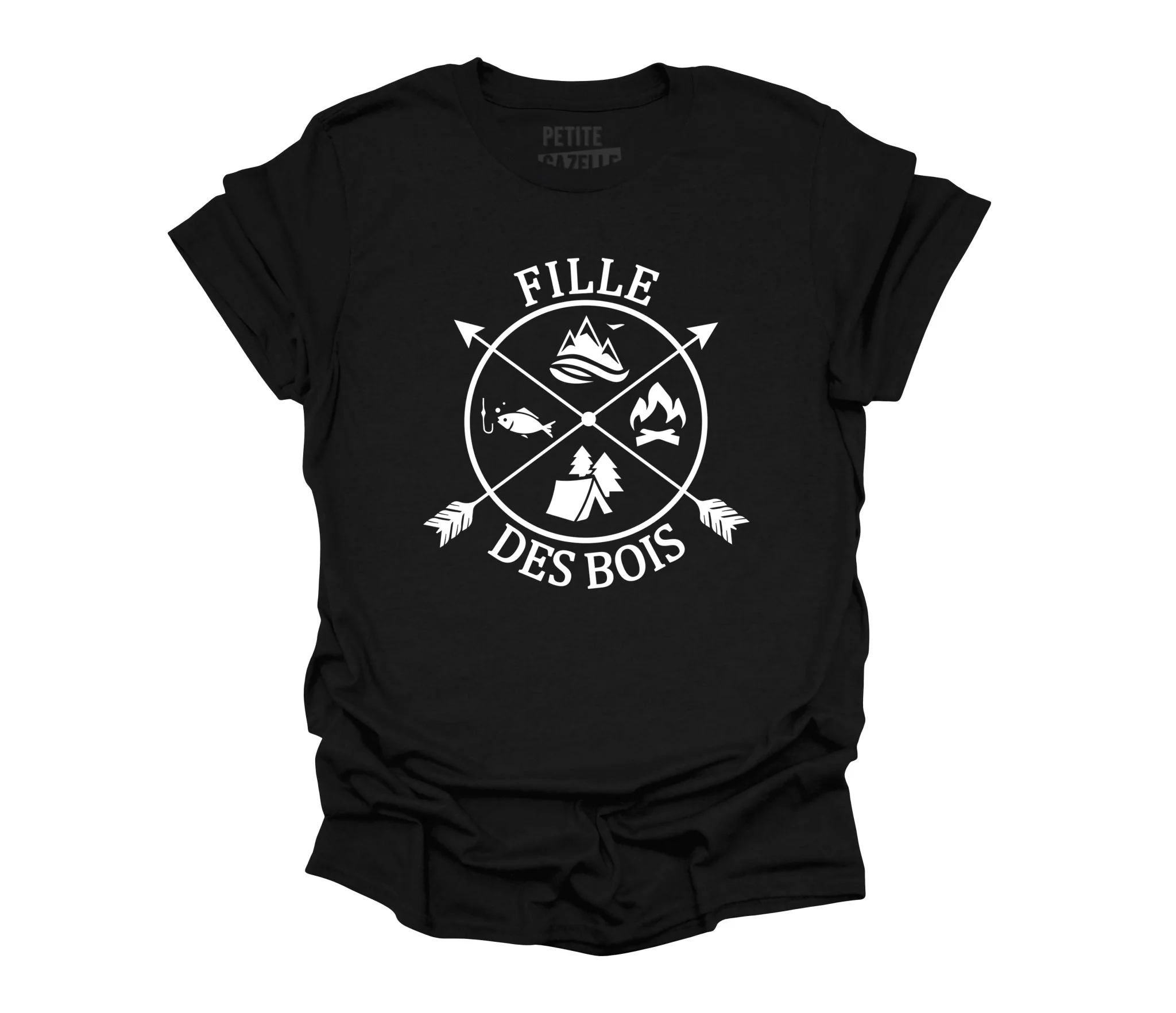 TSHIRT COL ROND | Fille des bois – Image 2
