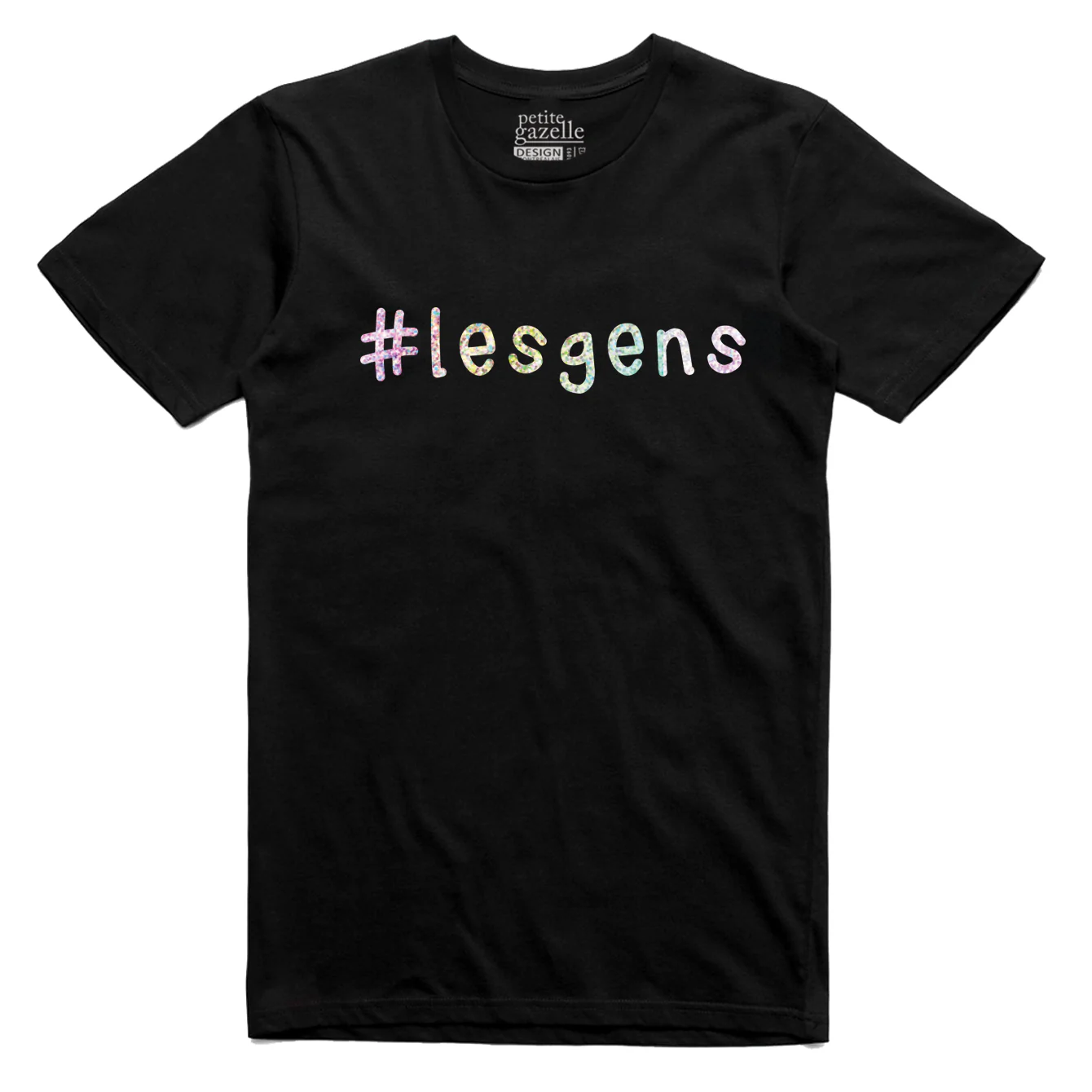 TSHIRT COL ROND | Holographique #lesgens – Image 2