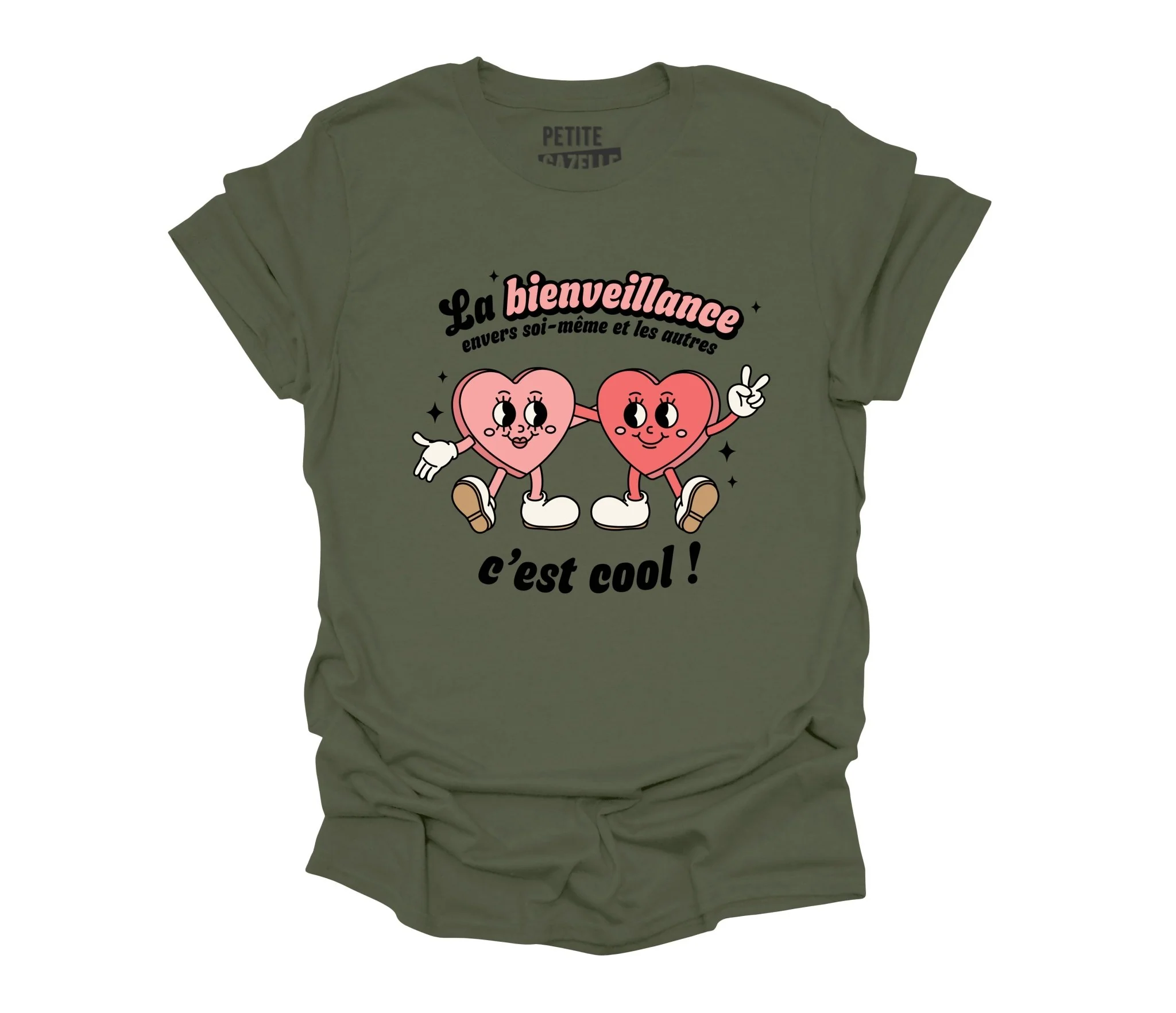 TSHIRT COL ROND | La bienveillance c'est cool ! – Image 3