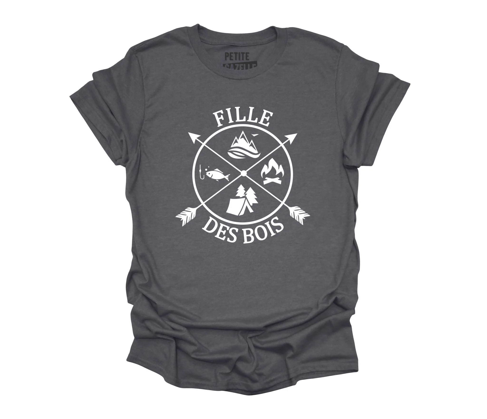 TSHIRT COL ROND | Fille des bois – Image 3