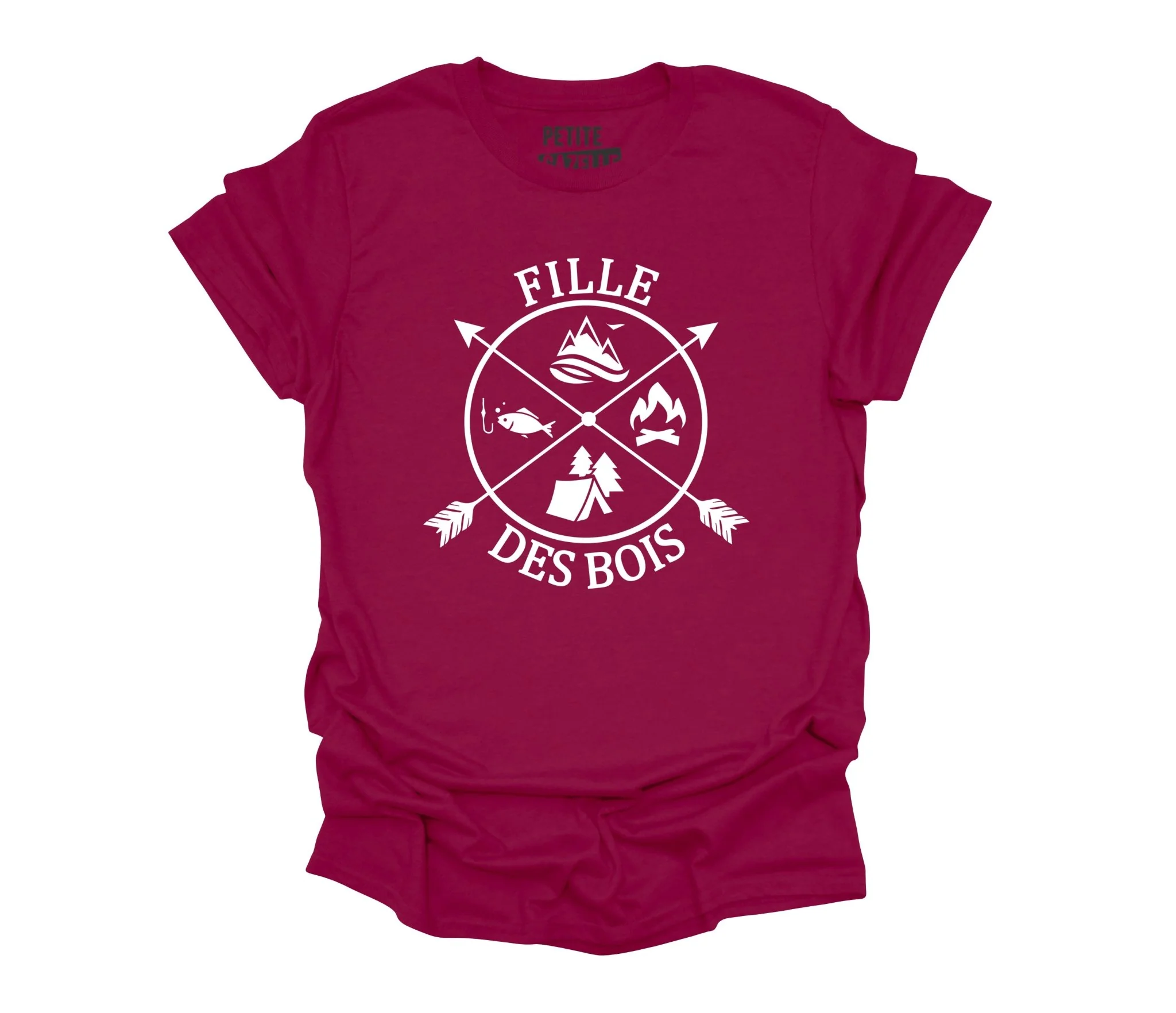 TSHIRT COL ROND | Fille des bois