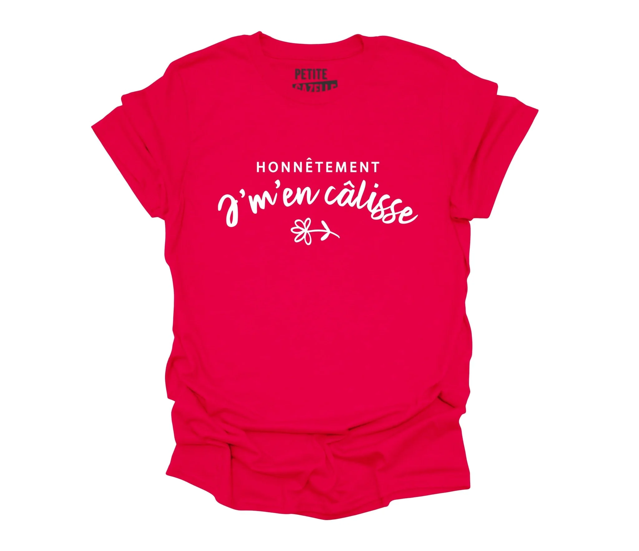 TSHIRT COL ROND | Honnêtement j'm'en calisse – Image 9