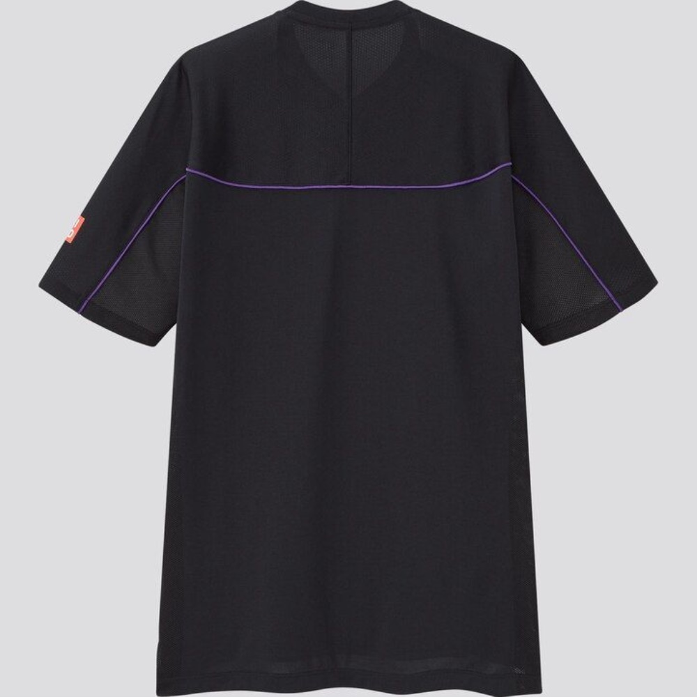 Polo Uniqlo Roger Federer Dry Ex Us 2021 2021 Season Homme Noir J6184370 – Image 6