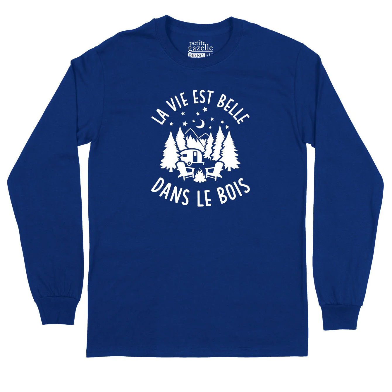 T-Shirt à manches longues | La vie est belle dans le bois – Image 2