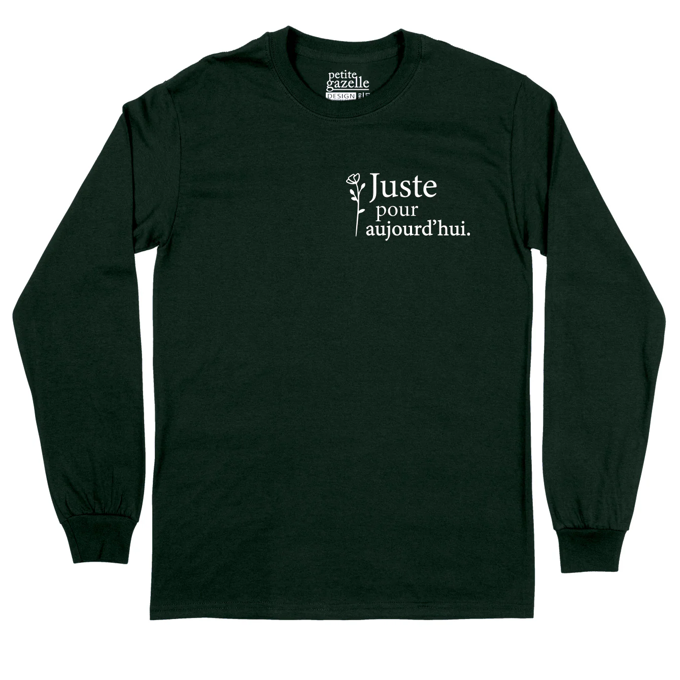 T-Shirt à manches longues | Juste pour aujourd'hui Fleur – Image 6