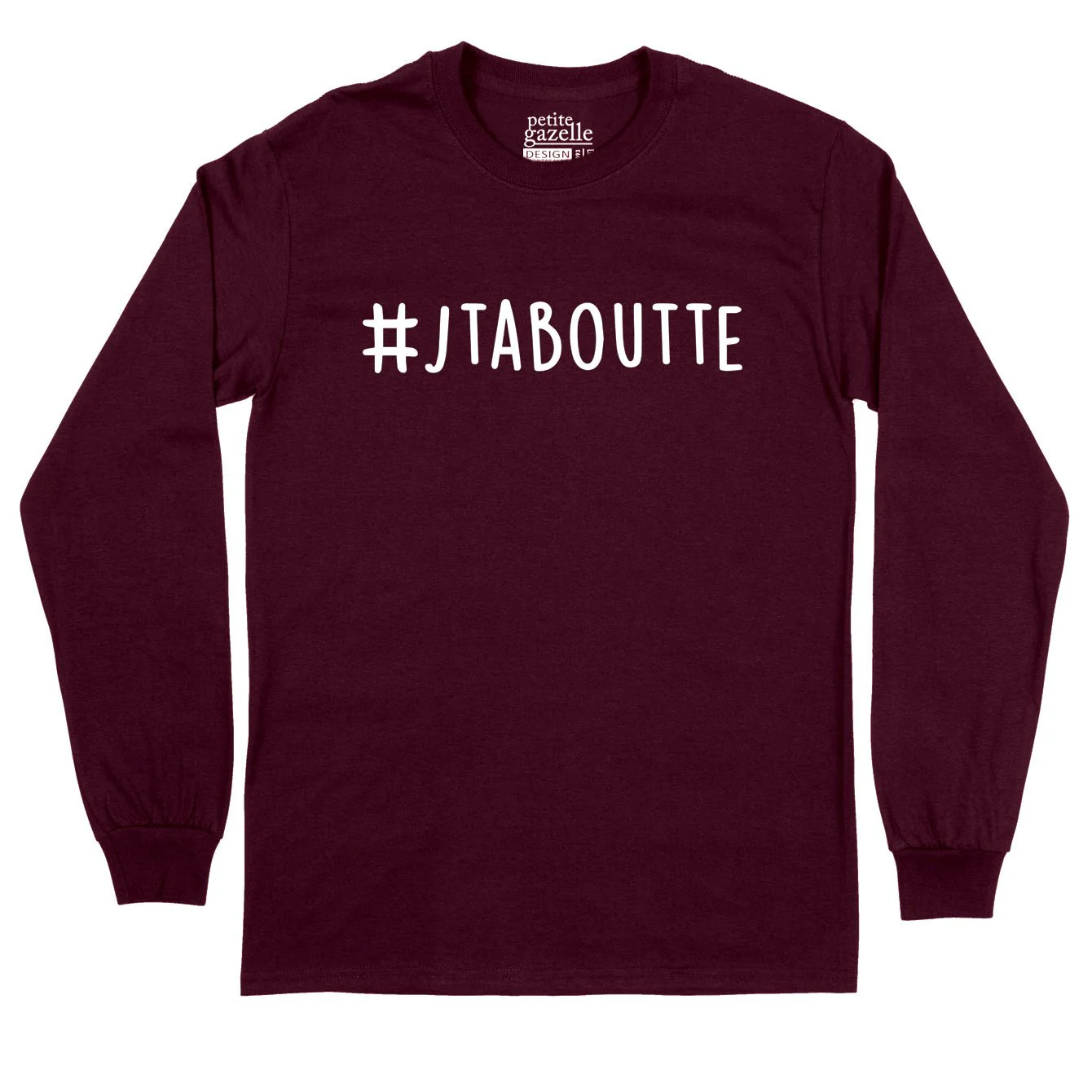 T-Shirt à manches longues | #Jtaboutte – Image 2