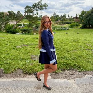 Ballerine transparente strass