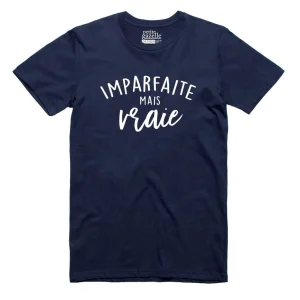XL * T-shirt unisexe Bleu marine