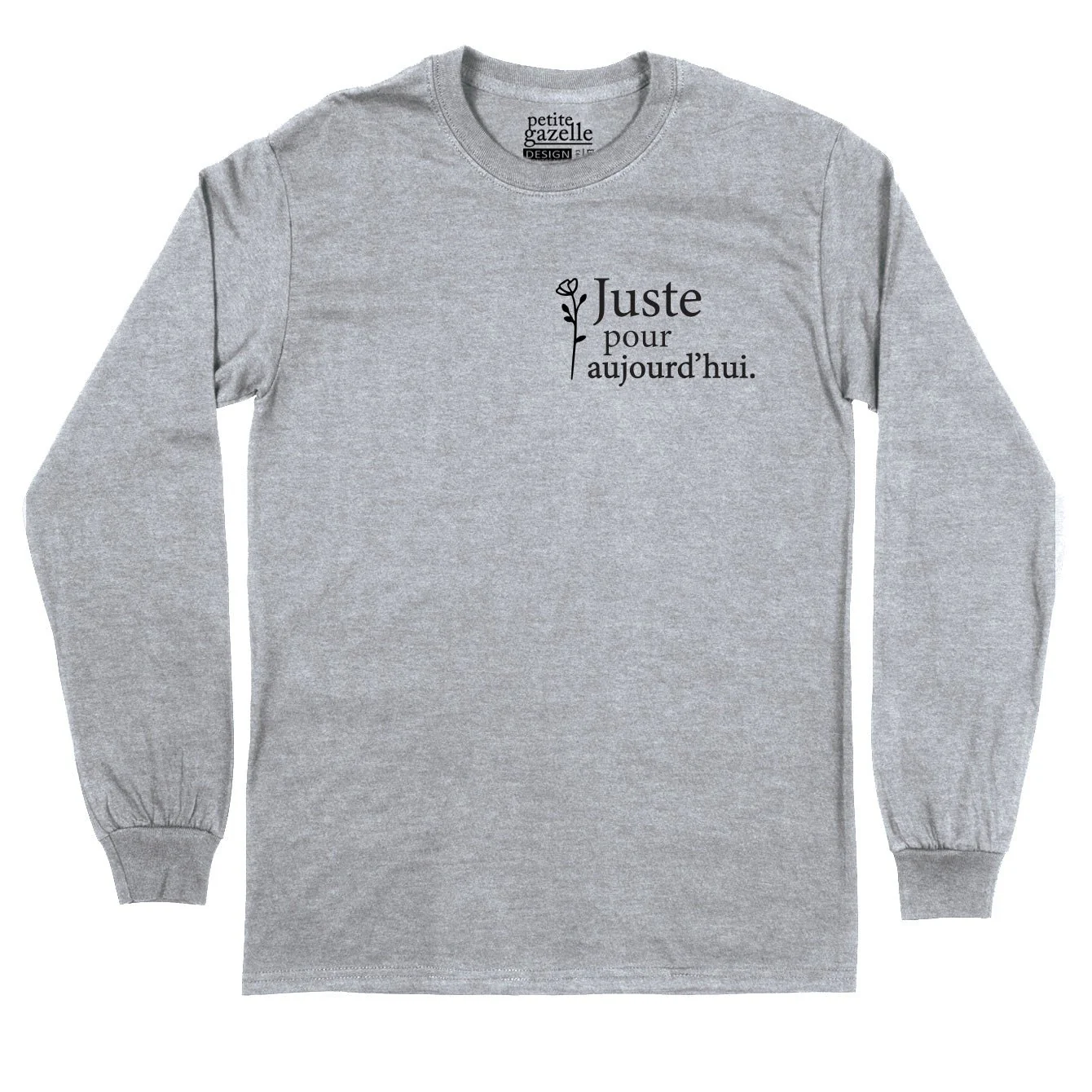 T-Shirt à manches longues | Juste pour aujourd'hui Fleur – Image 9