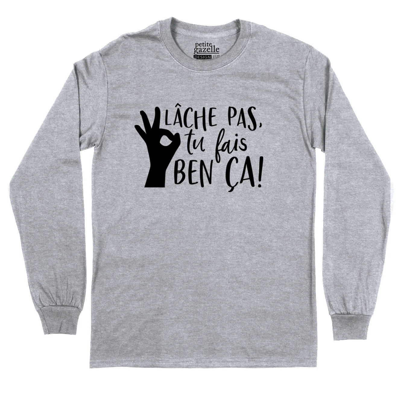 T-Shirt à manches longues | Lâche pas – Image 5