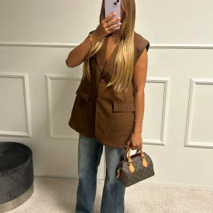 Blazer sans manche jannat