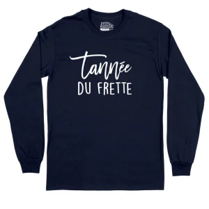 MEDIUM | T-Shirt à manches longues | Bleu marine - Tannée du frette