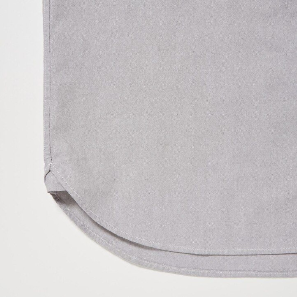 Chemises Uniqlo Coupe Régulière Oxford Button Down Collar Homme Blanche Z4916873 – Image 5