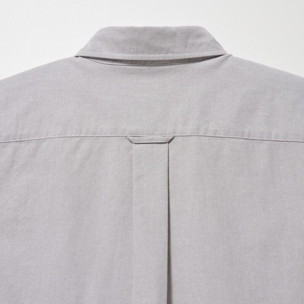 Chemises Uniqlo Coupe Régulière Oxford Button Down Collar Homme Blanche Z4916873 – Image 6