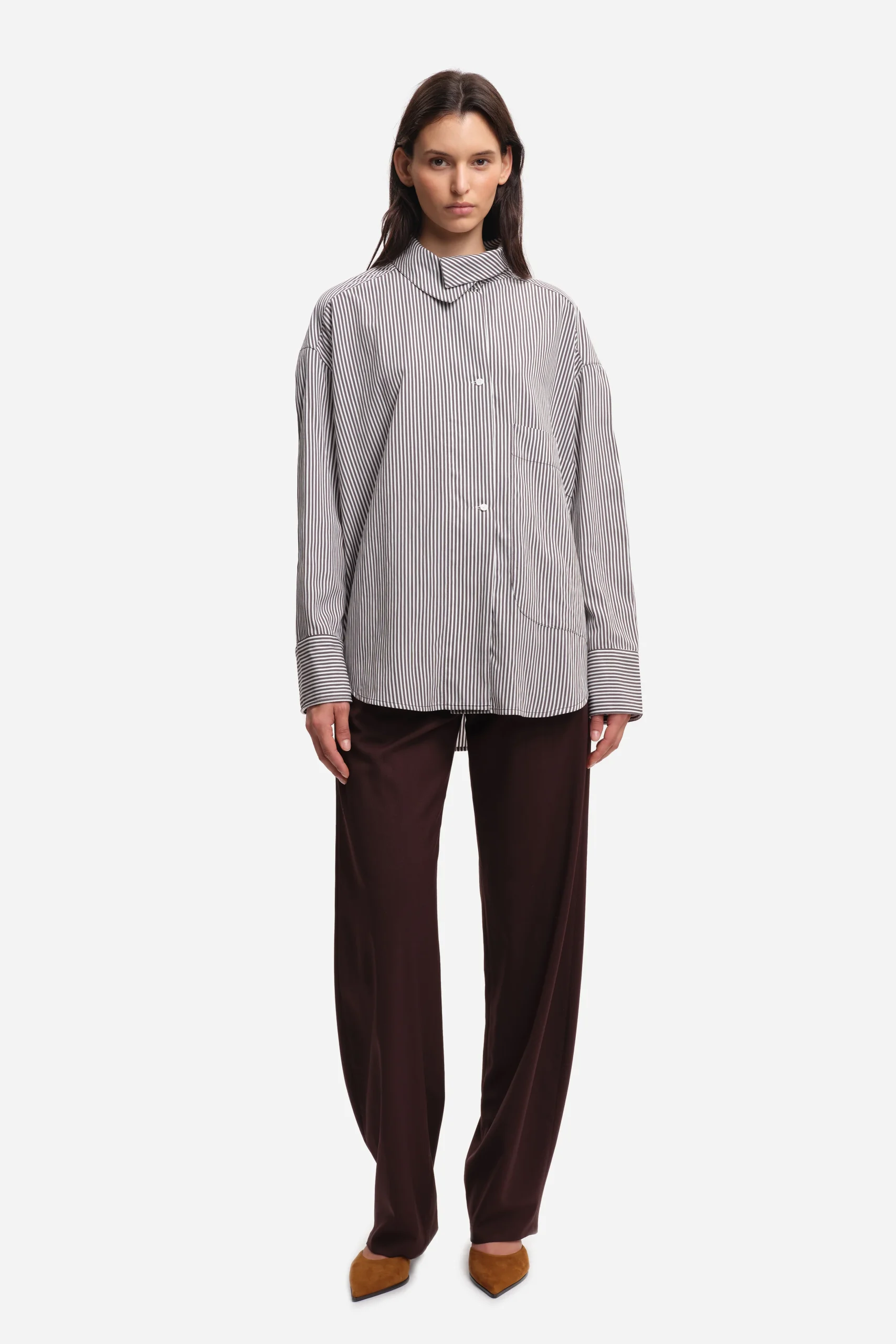 Chemise FINLAY Grey Stripes