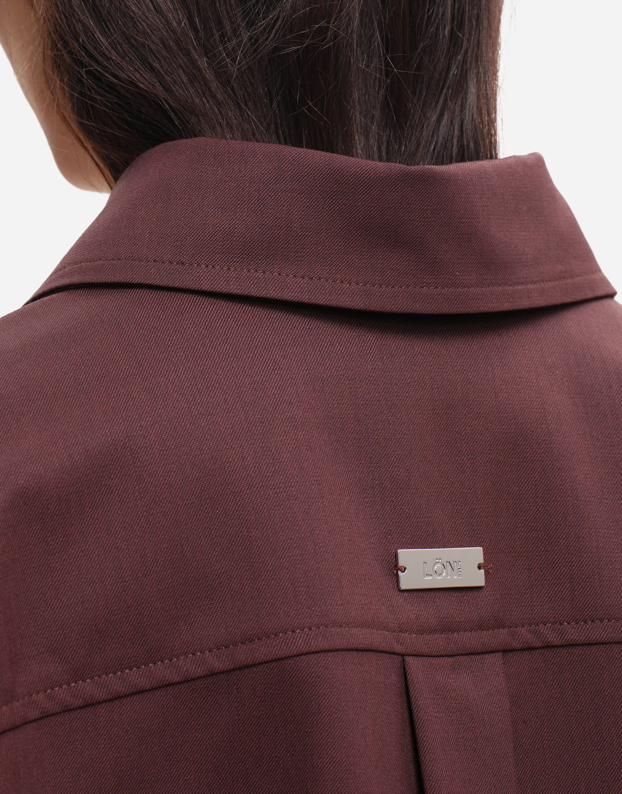 Chemise RAINS Brown – Image 7