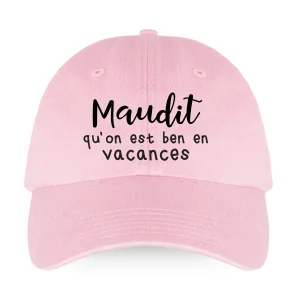 Casquette - Maudit qu'on est ben en vacances