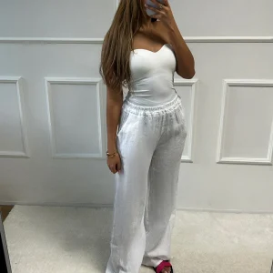 Pantalon Rachel véritable lin