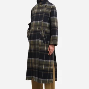 Manteau BARI Green Check