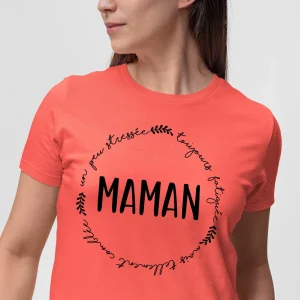 TSHIRT COL ROND | Maman stressée