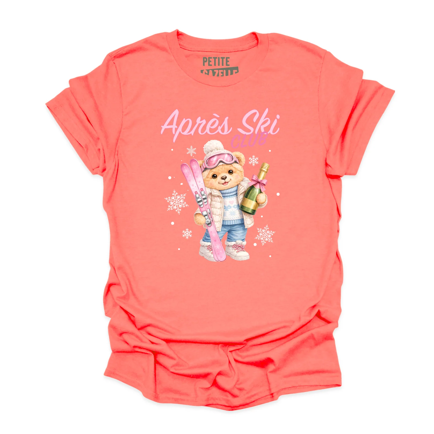 T-SHIRT COL ROND | Après Ski Ourson – Image 7