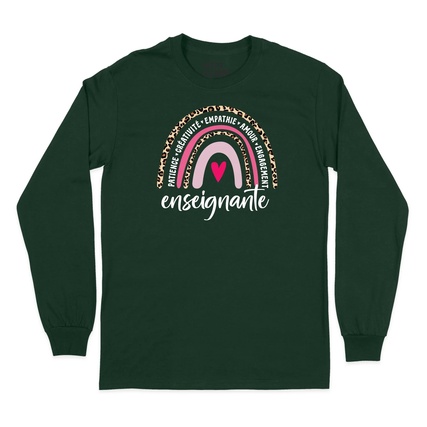 T-SHIRT À MANCHES LONGUES | Arc-en-ciel Enseignante – Image 9