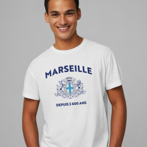 Le tee-shirt Blason de Marseille