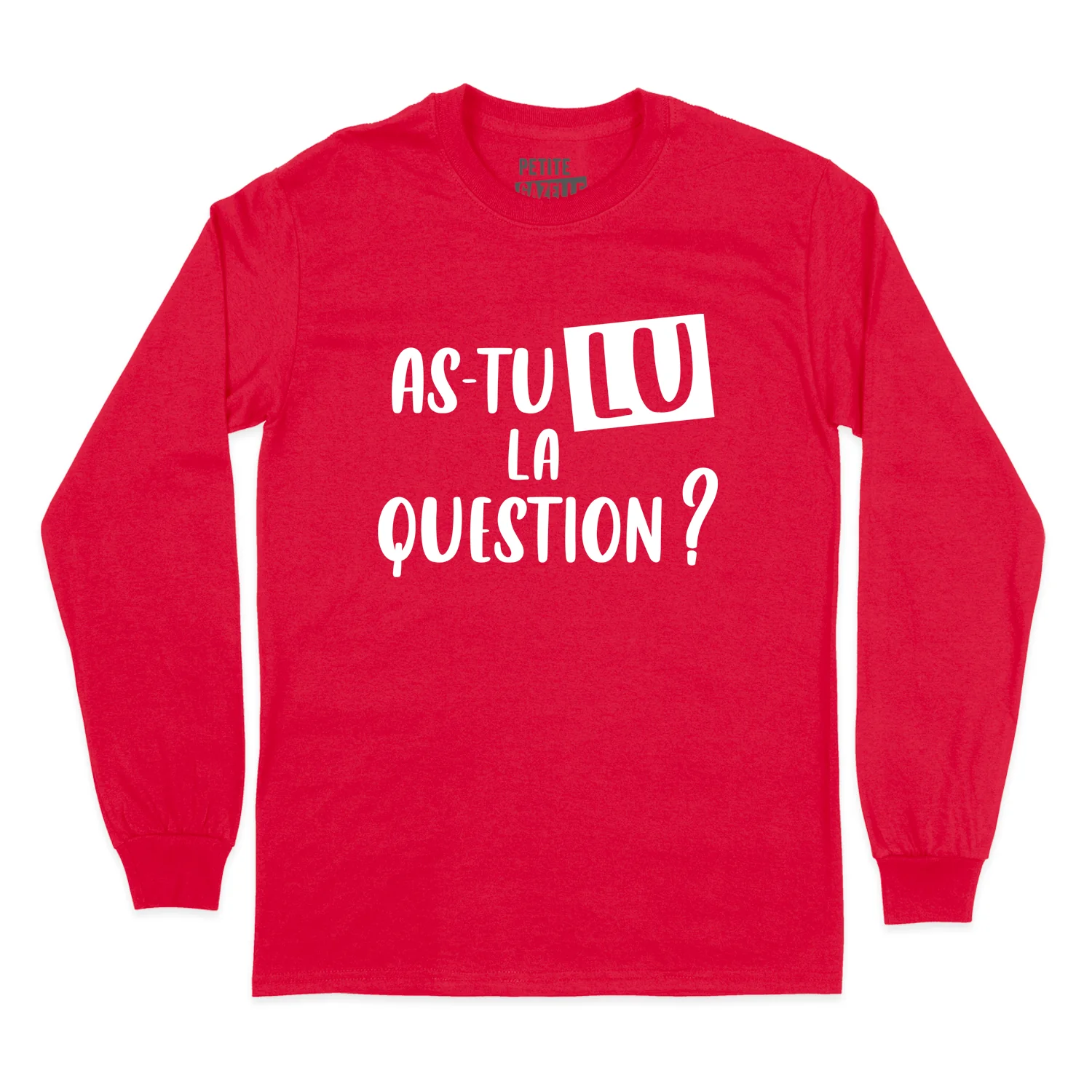 T-SHIRT À MANCHES LONGUES | As-tu lu la question ? – Image 7