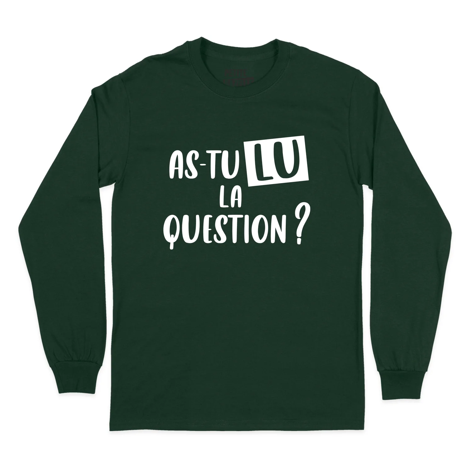 T-SHIRT À MANCHES LONGUES | As-tu lu la question ? – Image 9