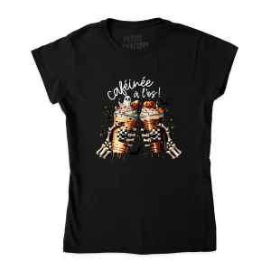 TSHIRT AJUSTÉ | Caféinée à l'os