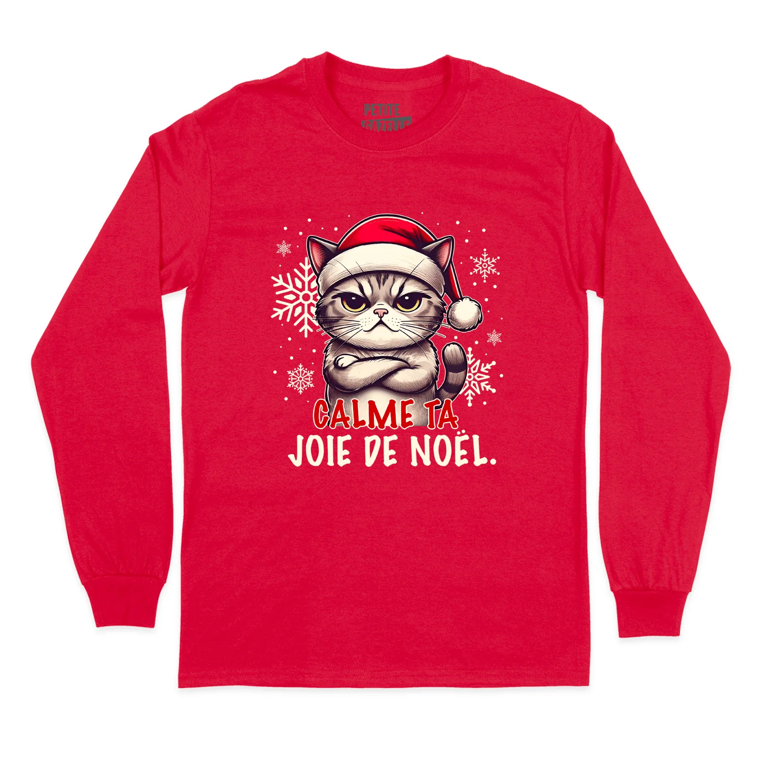 T-SHIRT À MANCHES LONGUES | Calme ta joie de Noël – Image 8