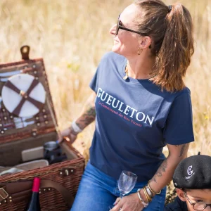 T-shirt Gueuleton / Marine