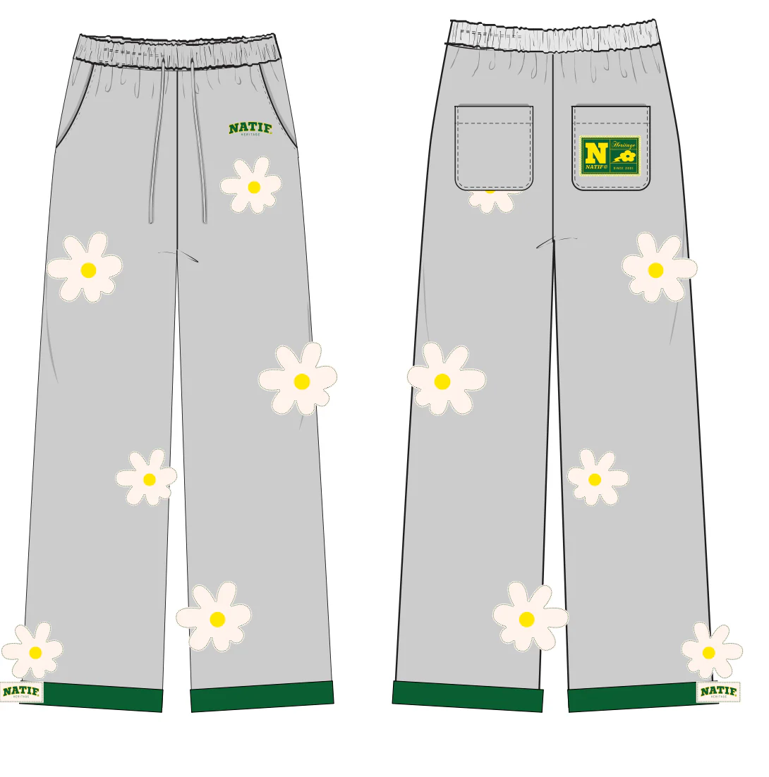 pantalon flower heritage – Image 2