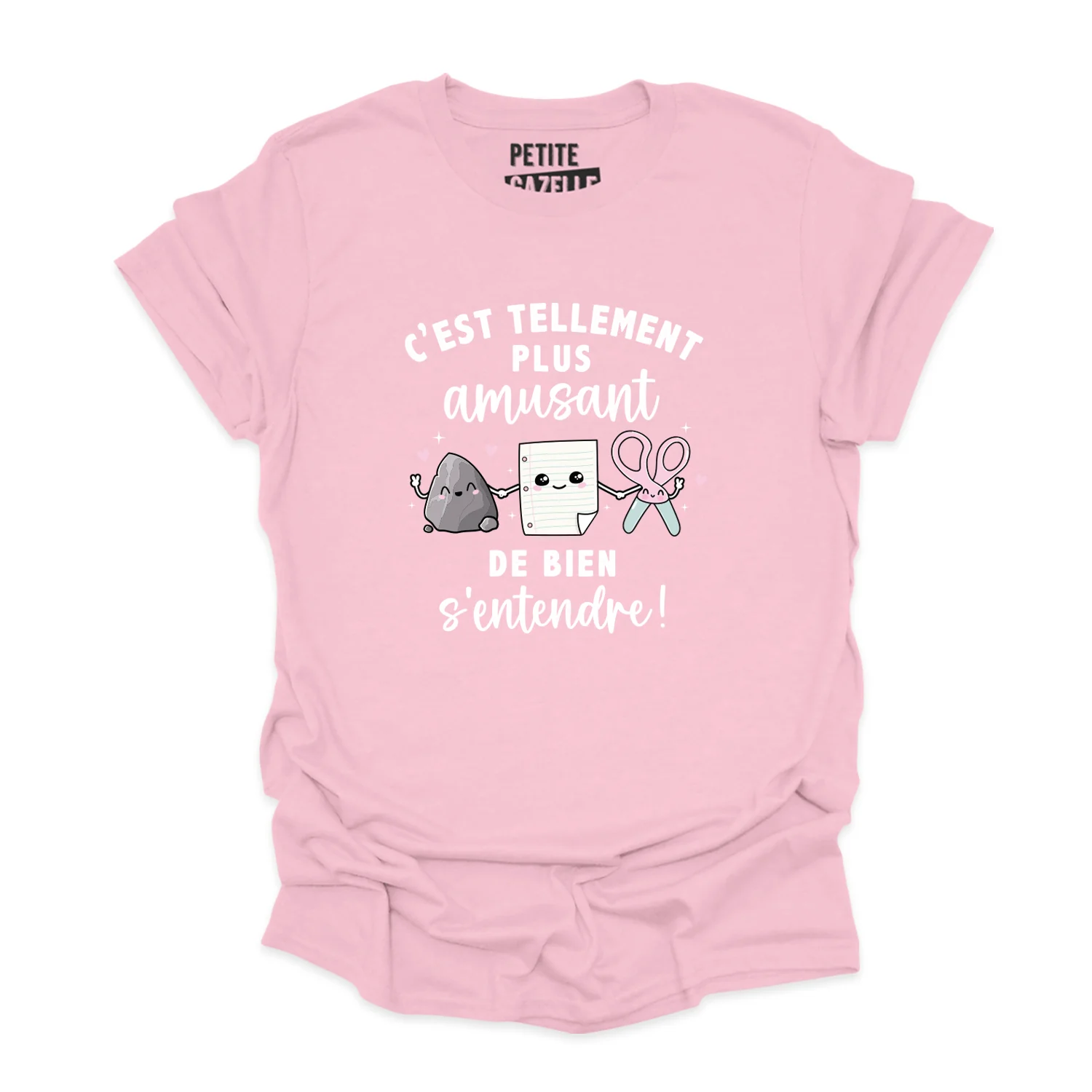 T-SHIRT COL ROND | C'est tellement plus amusant de bien s'entendre – Image 7