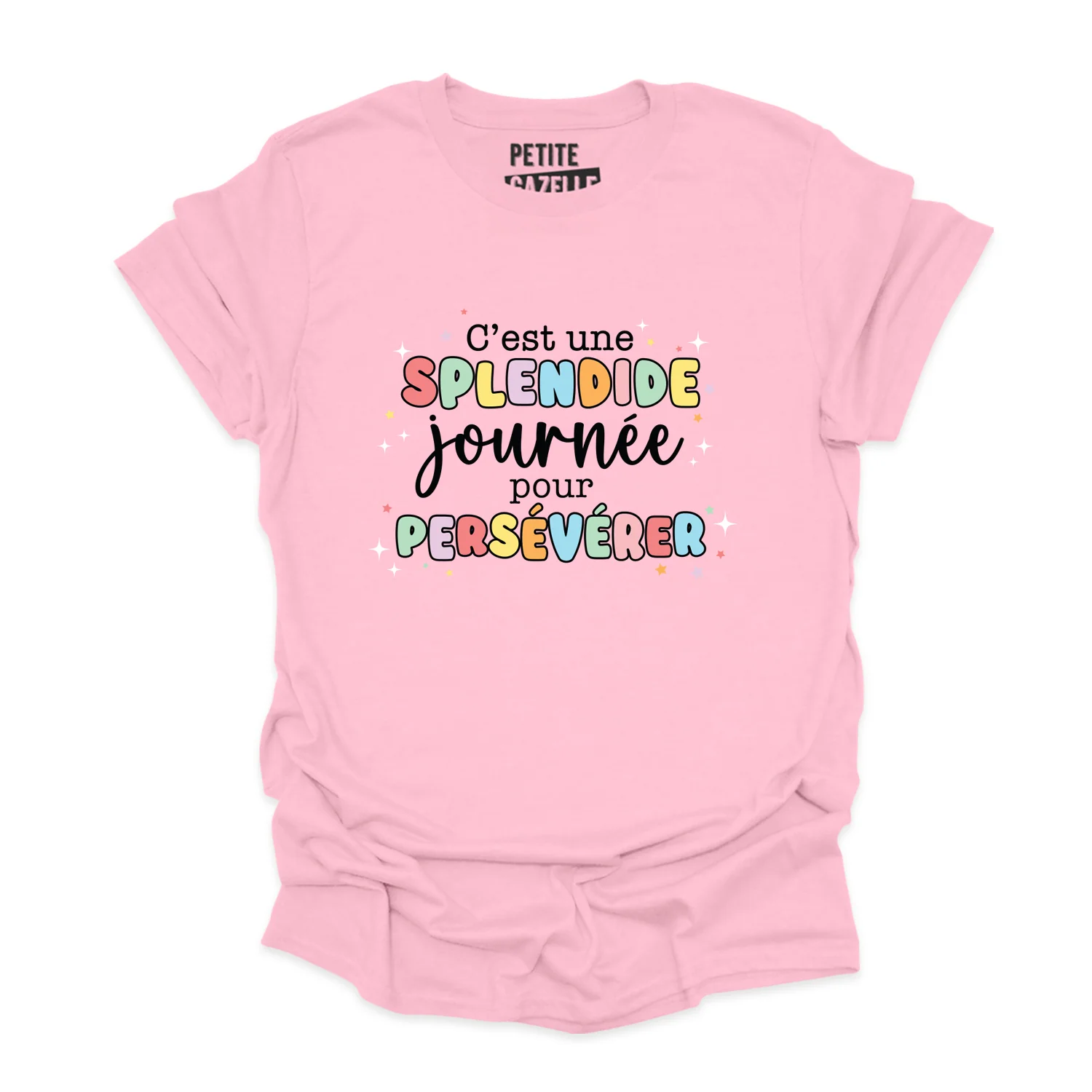 T-SHIRT COL ROND | C'est une splendide journée pour persévérer – Image 7