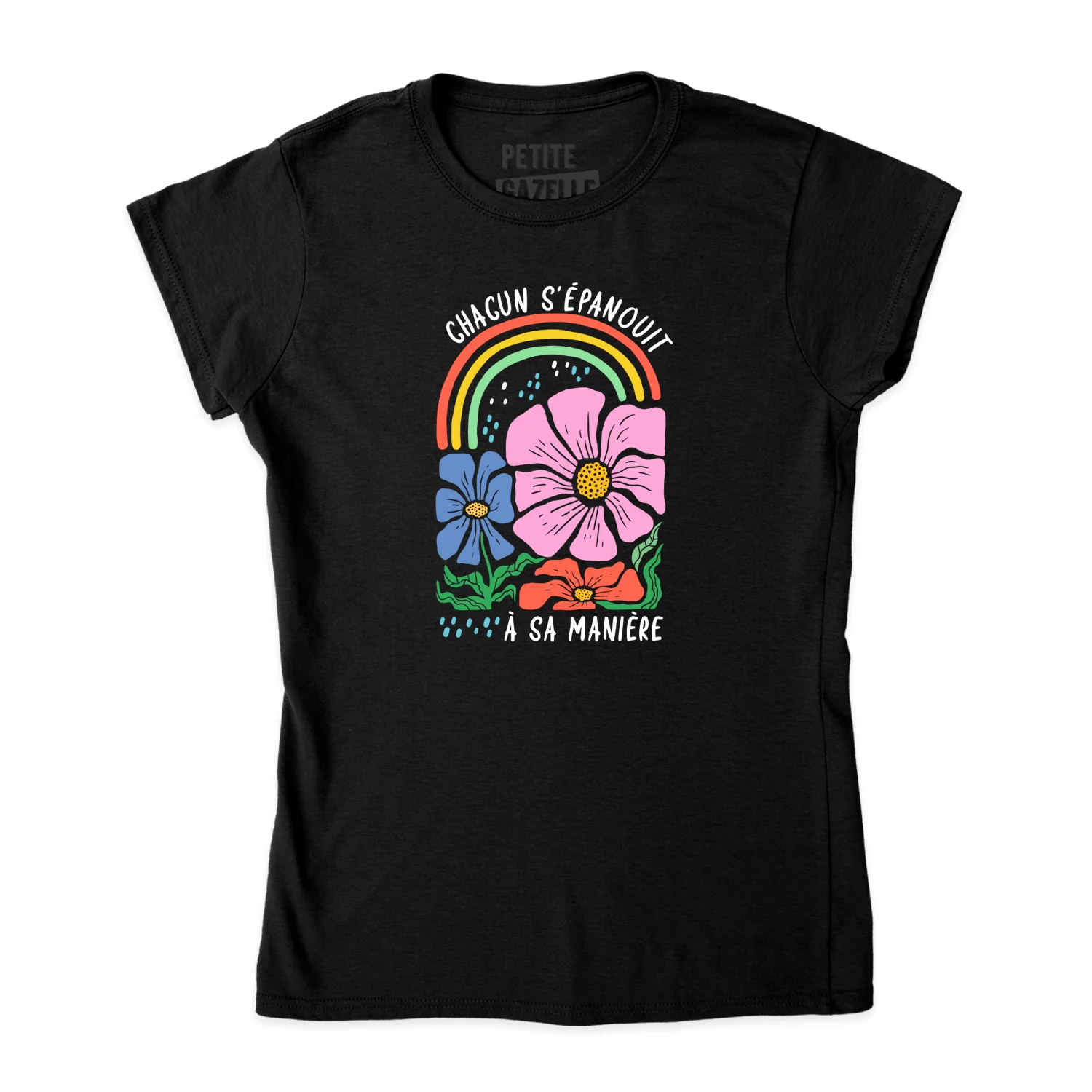 TSHIRT AJUSTÉ | Chacun s'épanouit à sa mannière – Image 3