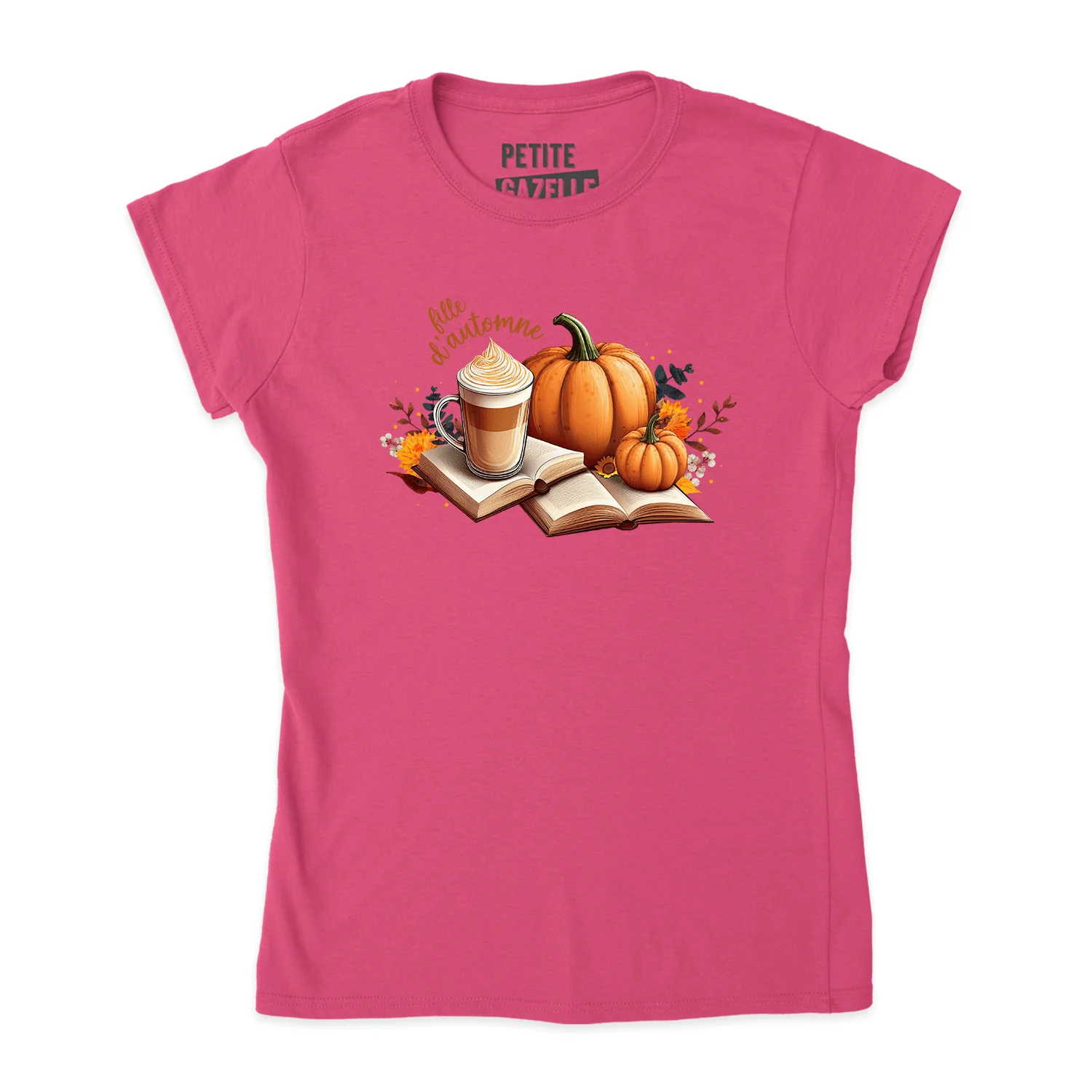 TSHIRT AJUSTÉ | Citrouille & Livres – Image 8