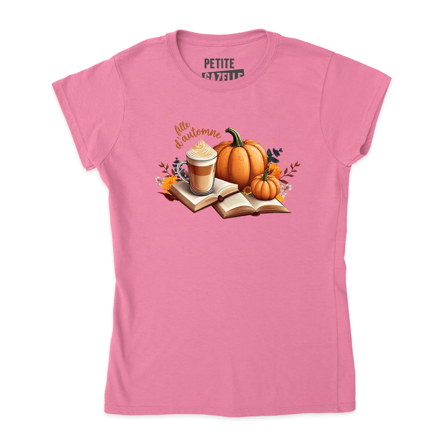 TSHIRT AJUSTÉ | Citrouille & Livres – Image 9