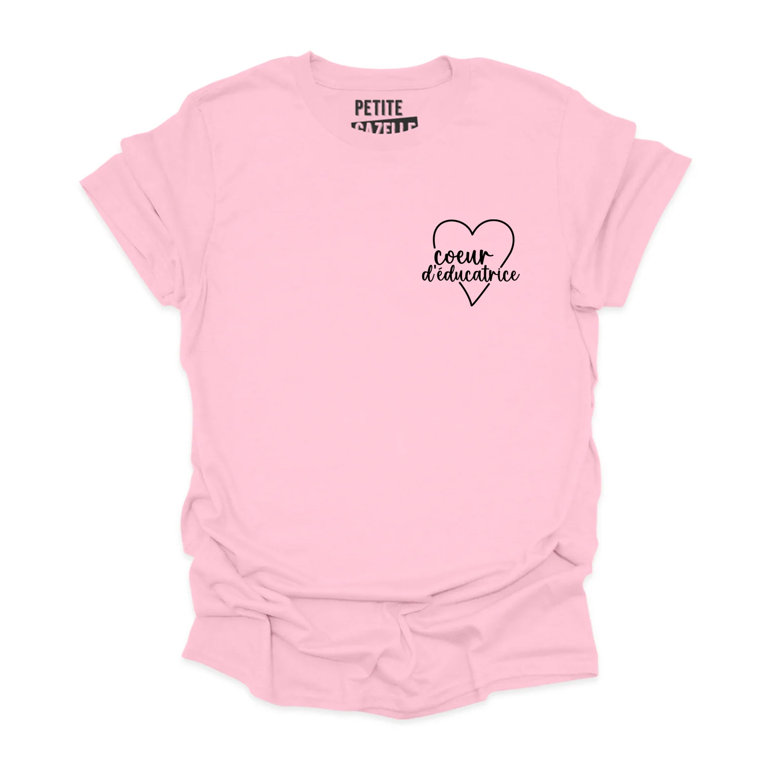 T-SHIRT COL ROND | Coeur d'éducatrice – Image 7