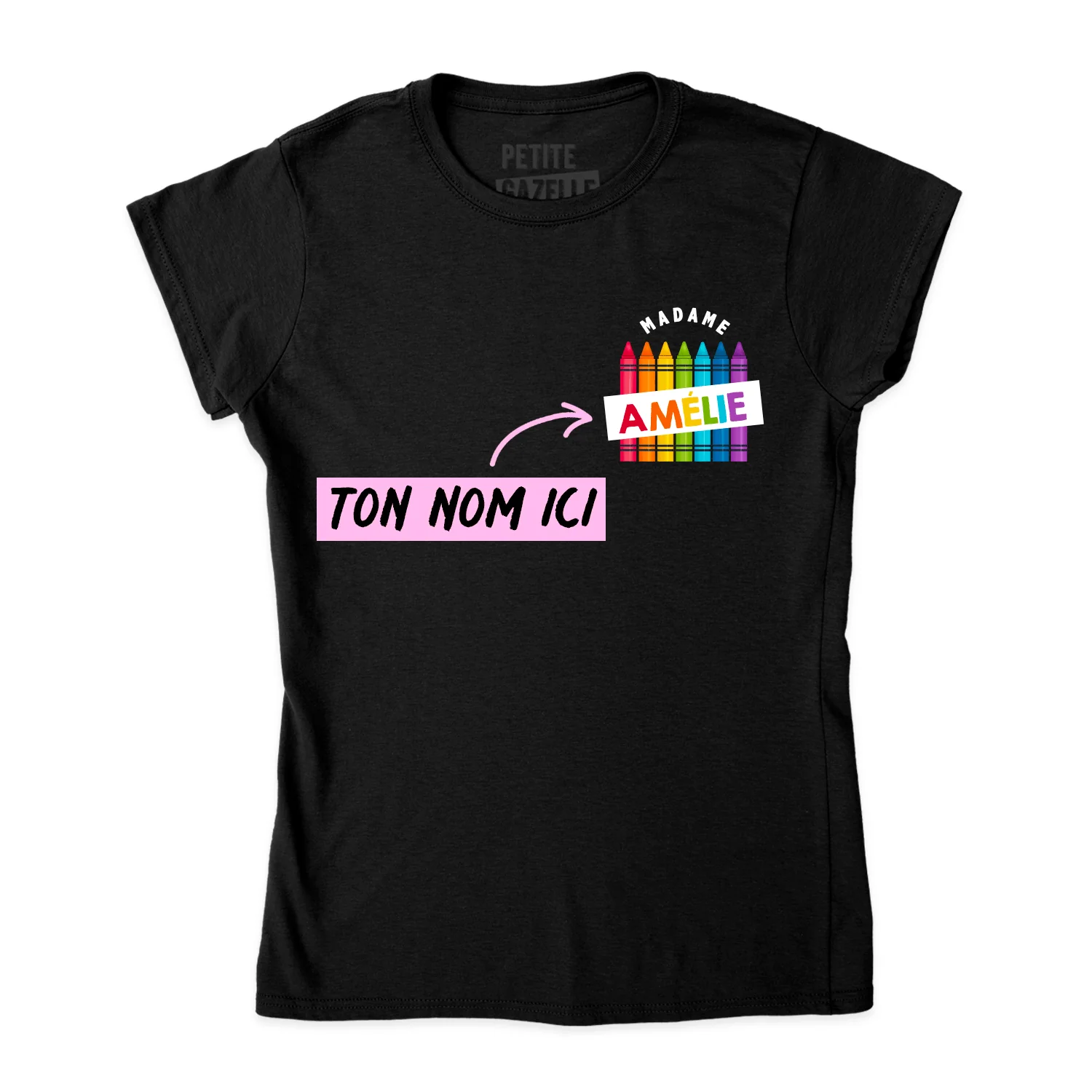 TSHIRT AJUSTÉ | Madame Crayons – Image 2
