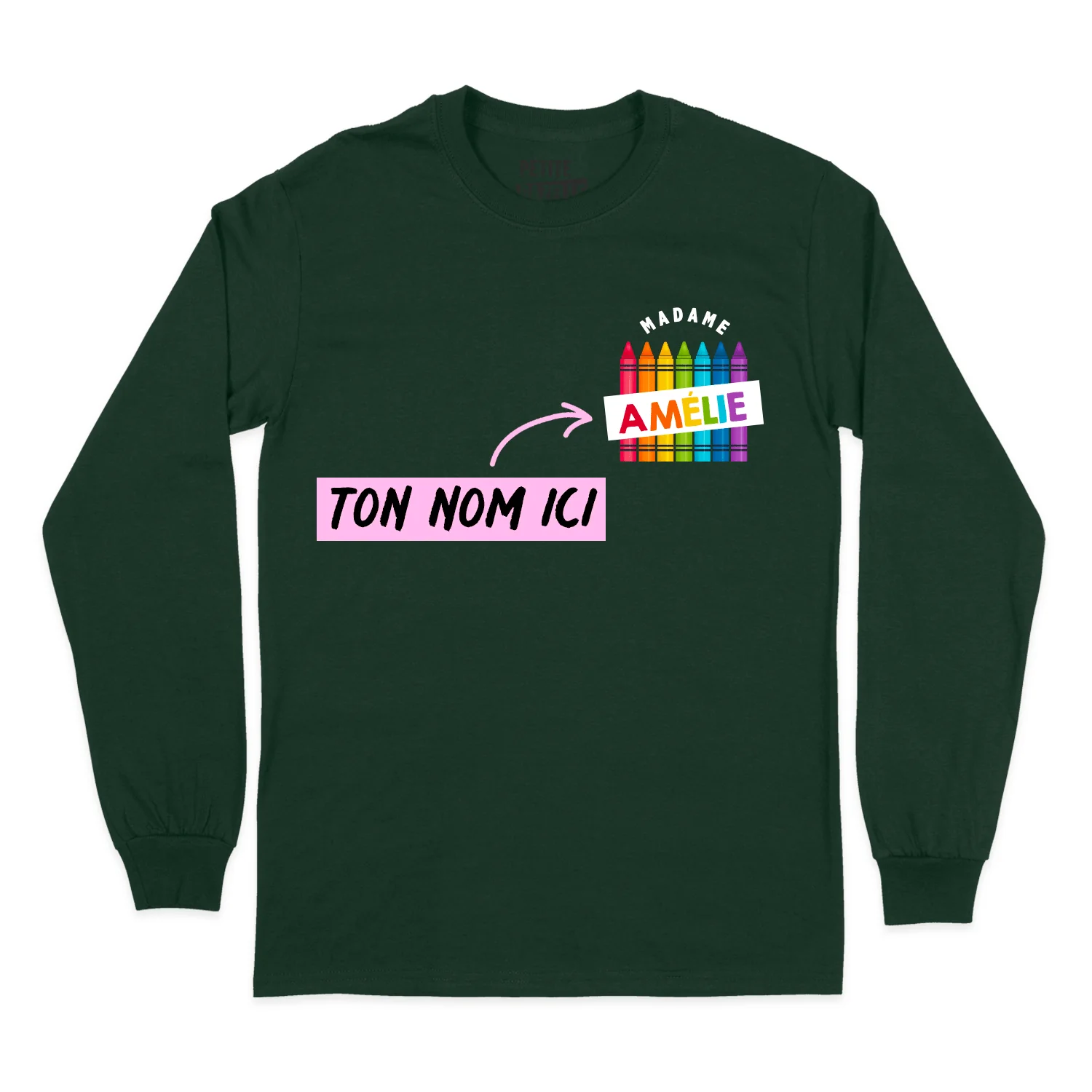 T-SHIRT À MANCHES LONGUES | Madame Crayons – Image 9