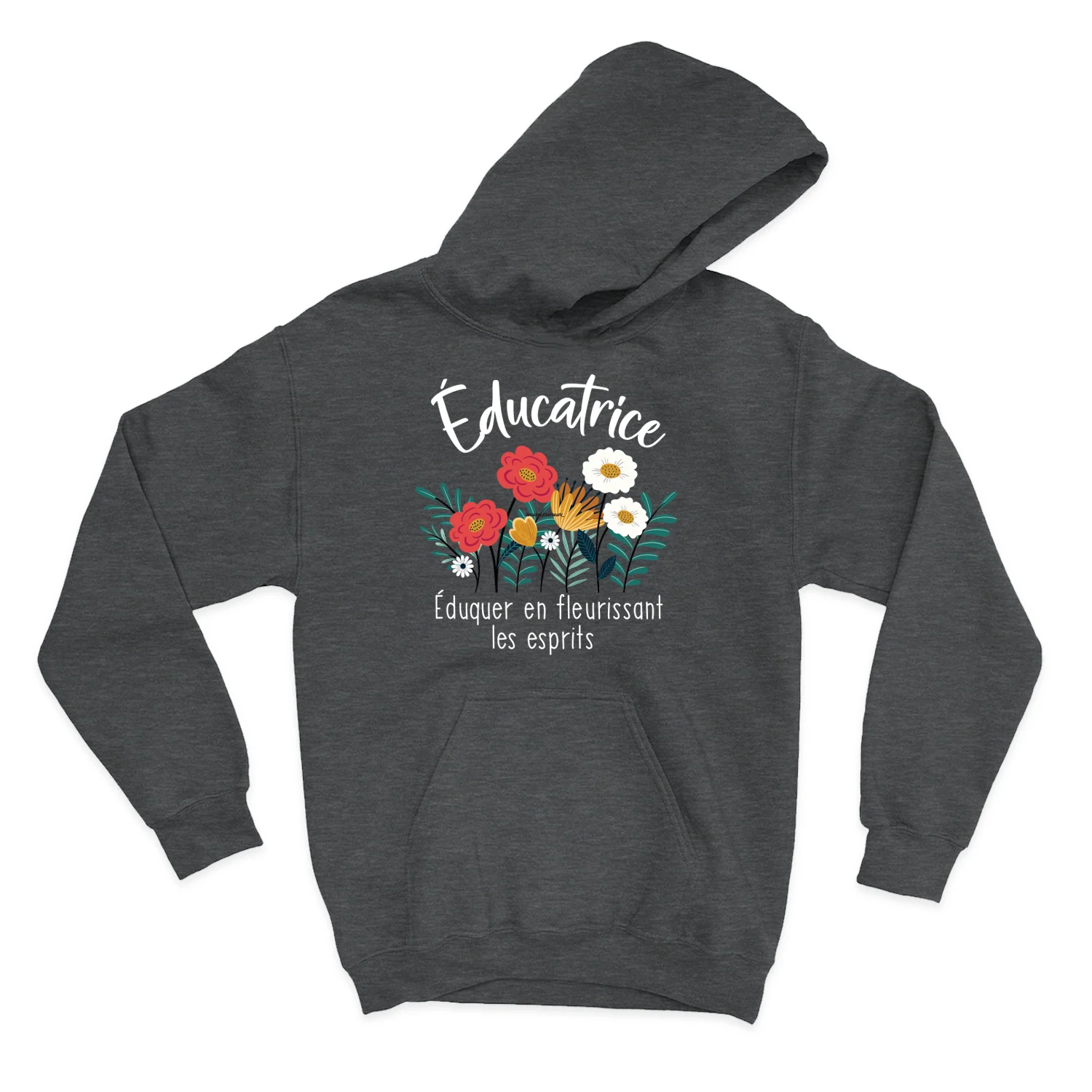 HOODIE | Educatrice, Fleurir les esprits – Image 3