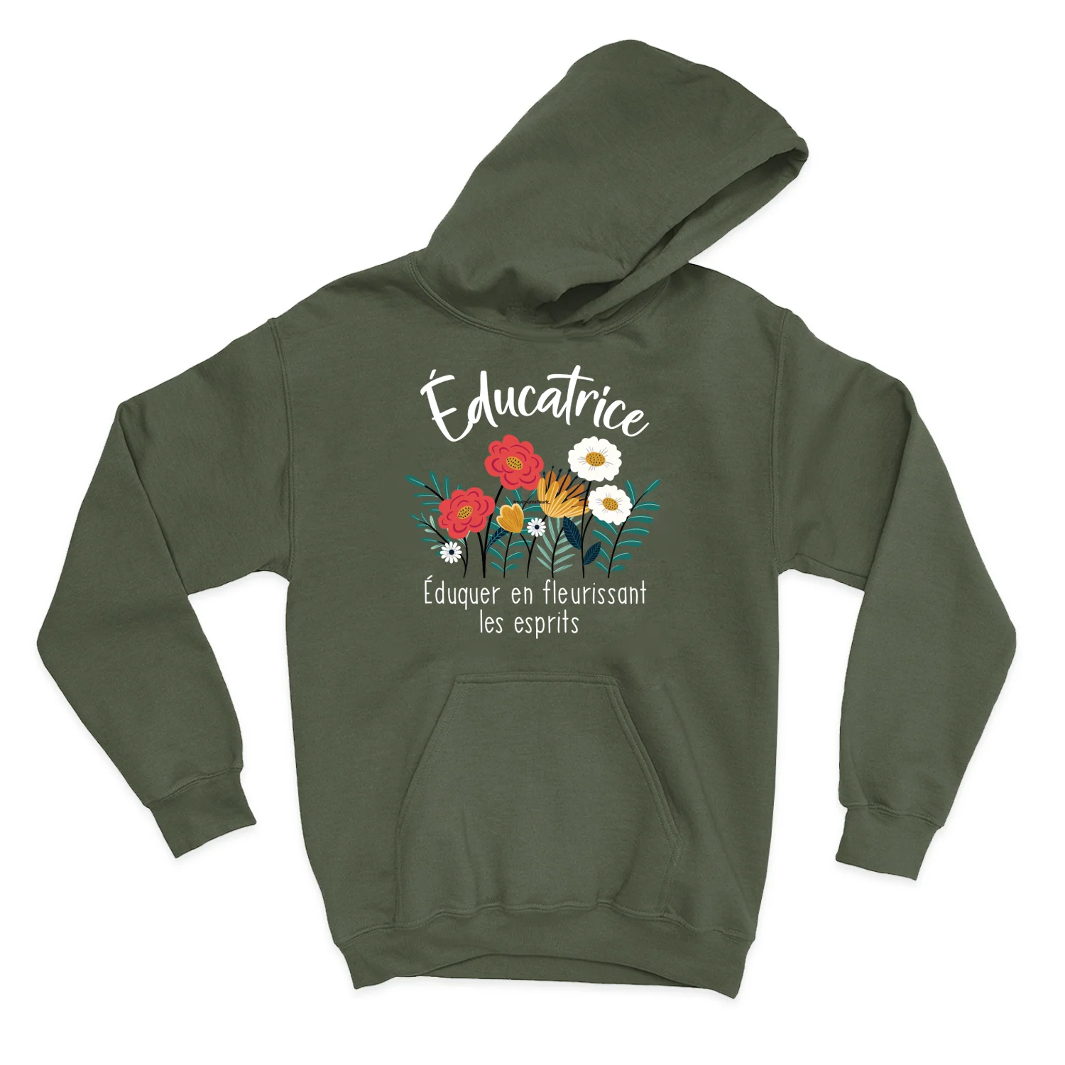 HOODIE | Educatrice, Fleurir les esprits – Image 9
