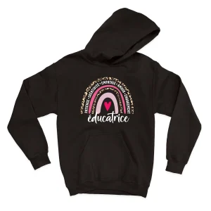 HOODIE | Éducatrice Arc-en-ciel