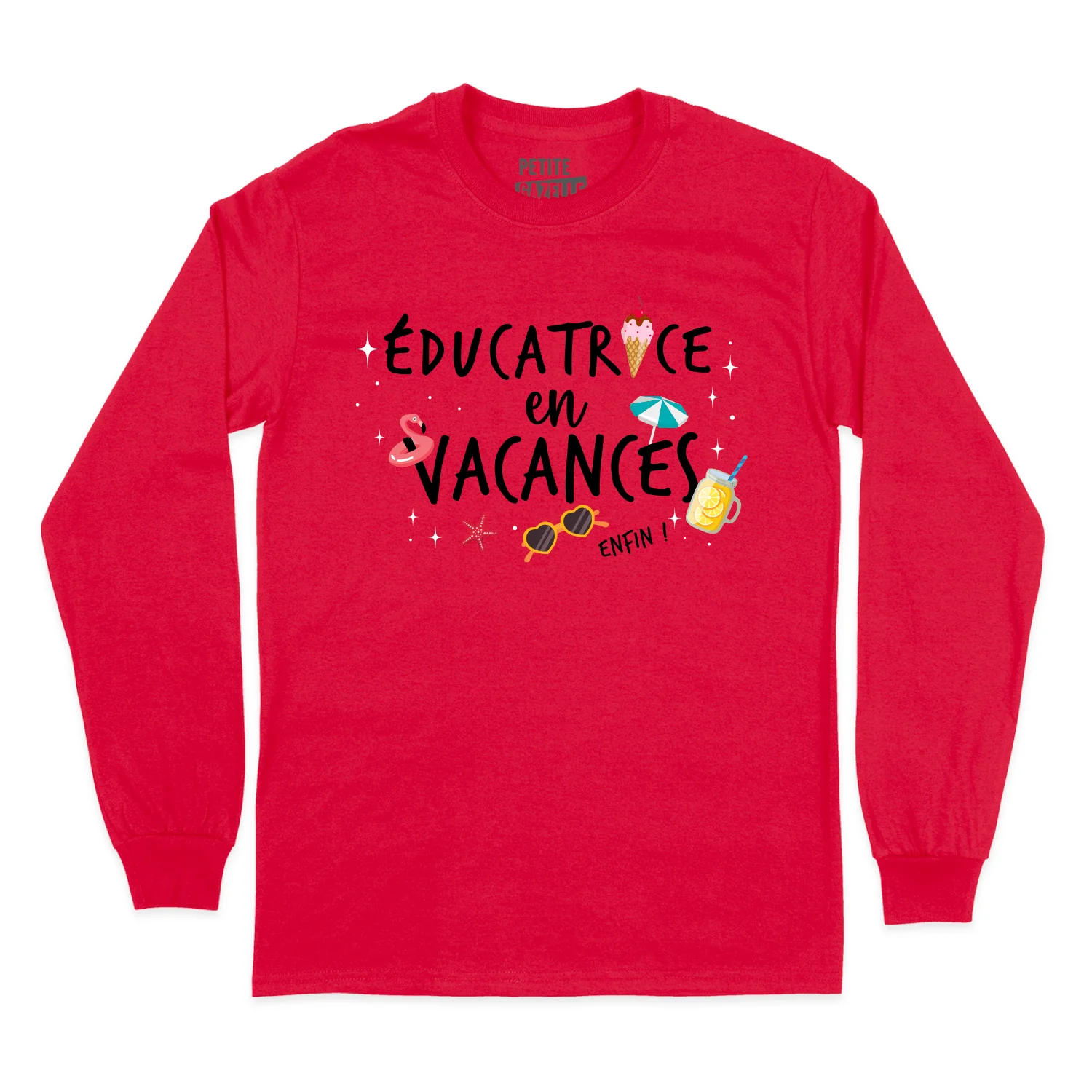 T-SHIRT À MANCHES LONGUES | Éducatrice en vacances, enfin ! – Image 2