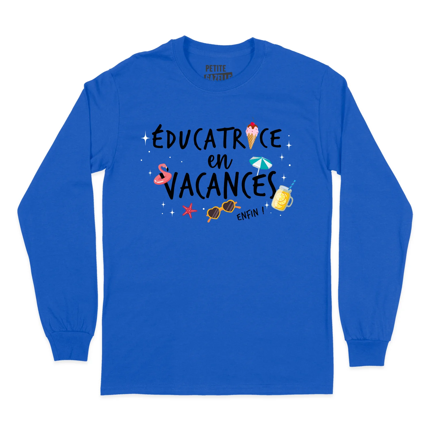 T-SHIRT À MANCHES LONGUES | Éducatrice en vacances, enfin ! – Image 3