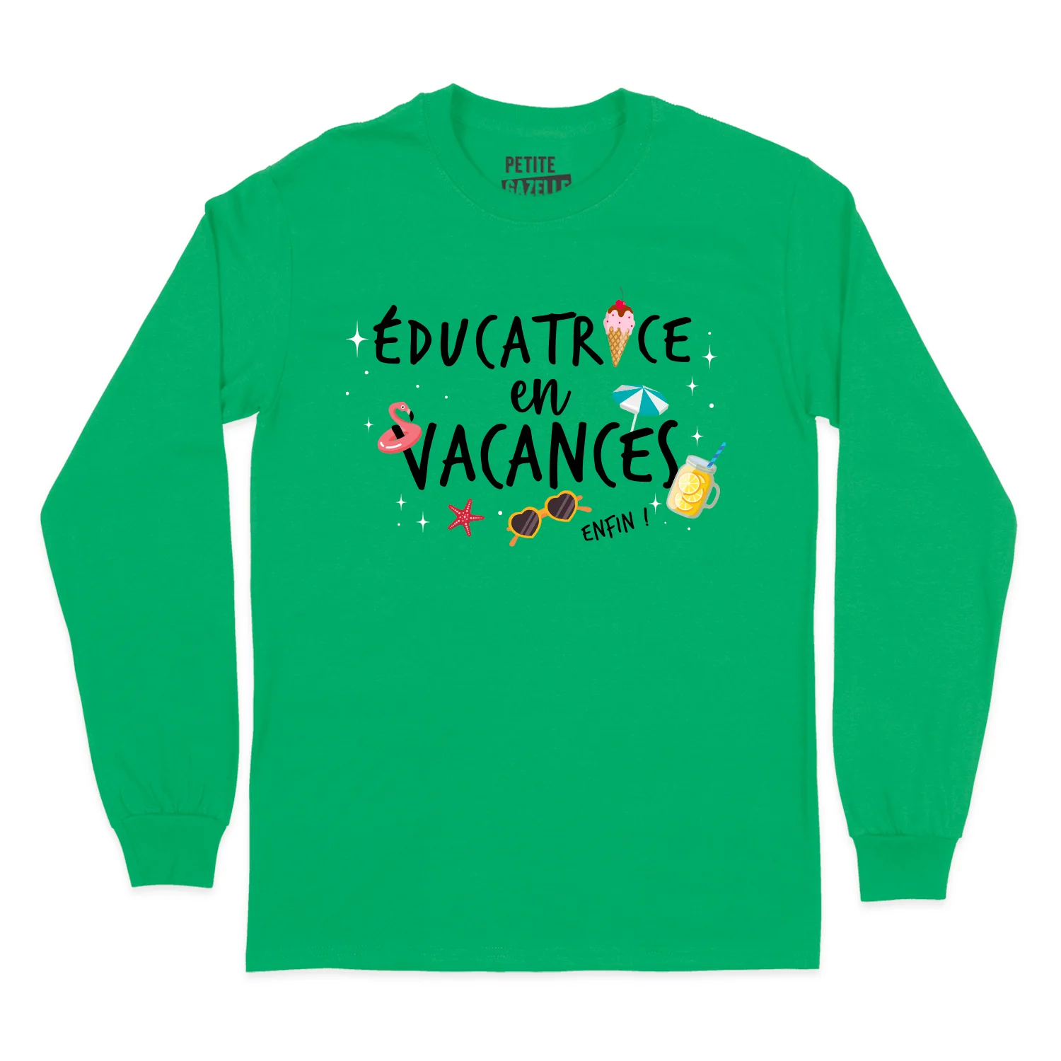 T-SHIRT À MANCHES LONGUES | Éducatrice en vacances, enfin ! – Image 6