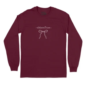 T-SHIRT À MANCHES LONGUES | Éducatrice Ruban