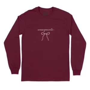 T-SHIRT À MANCHES LONGUES | Enseignante Ruban